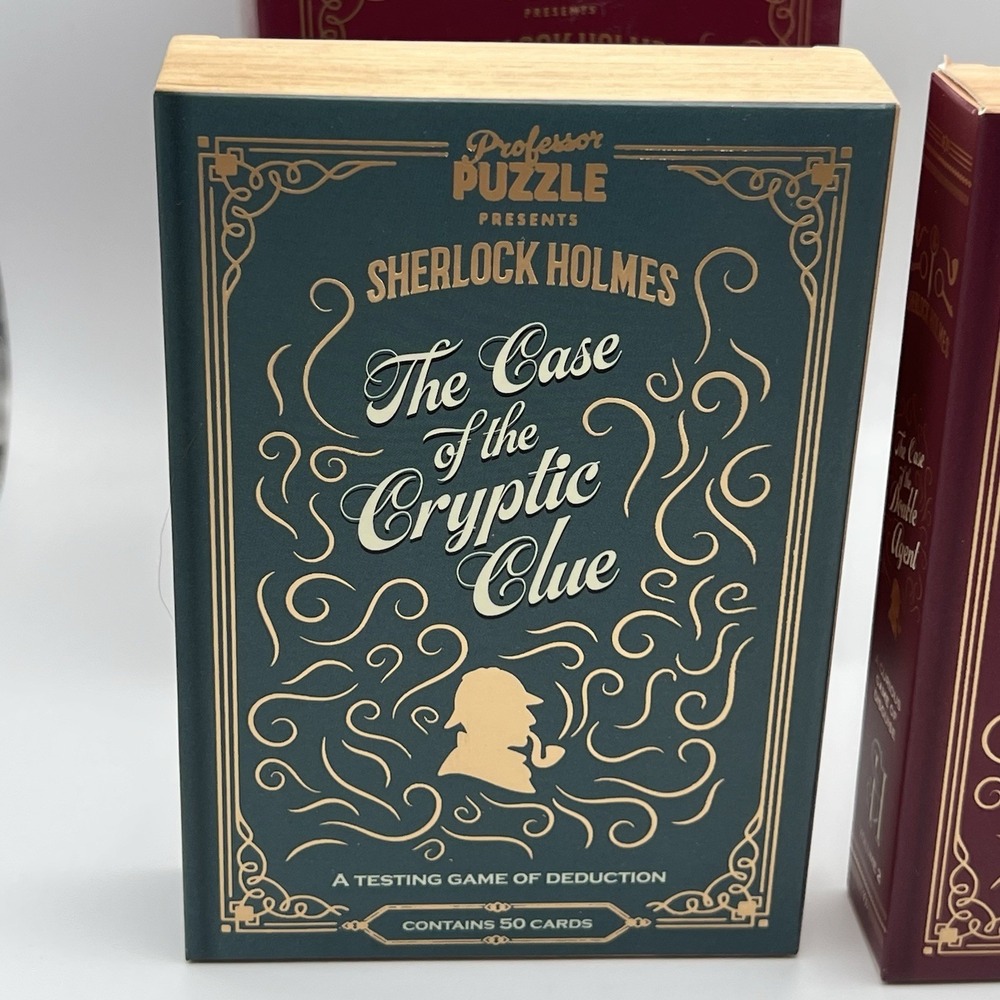 Sherlock Holmes The Challenge‎ Trilogy - Set of 3 Games - Professor Puzzle - Picture 10 of 16